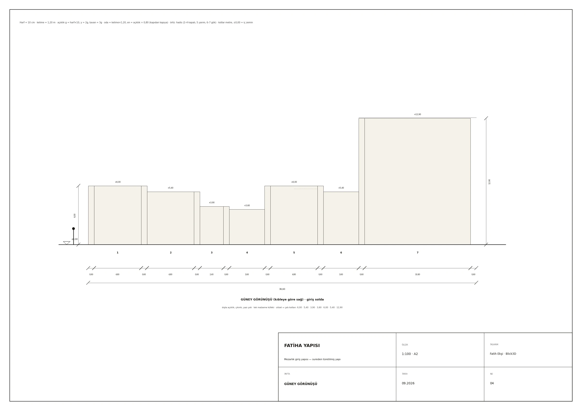 04 · Longitudinal elevation