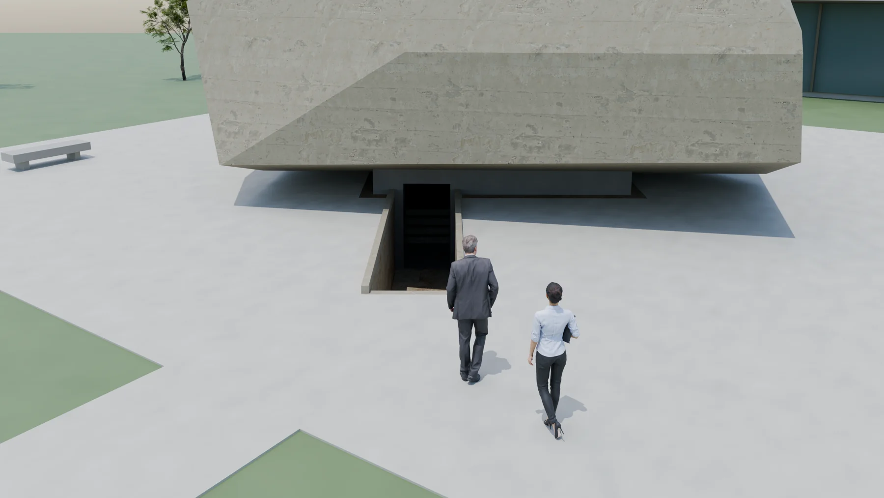 03 · Entrance approach